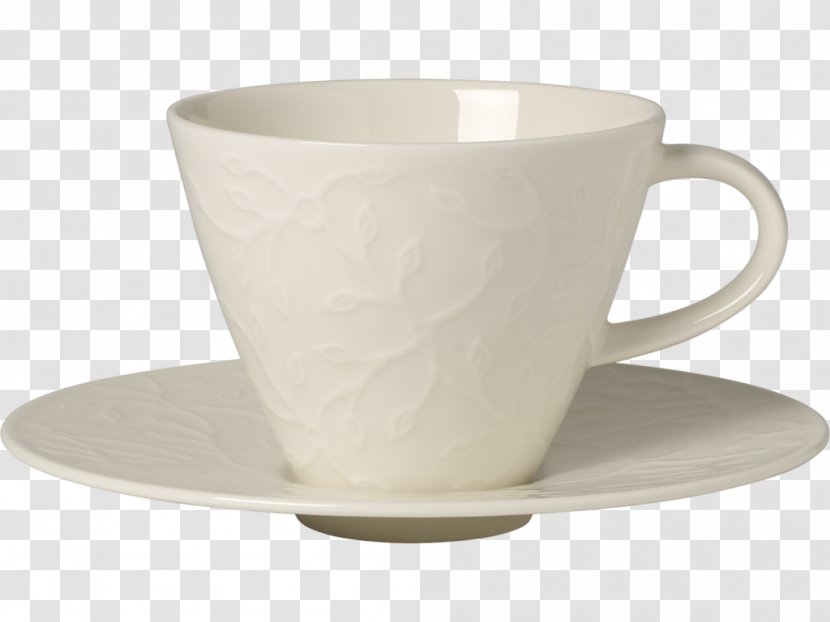 Coffee Espresso Cafe Teacup - Latte Transparent PNG