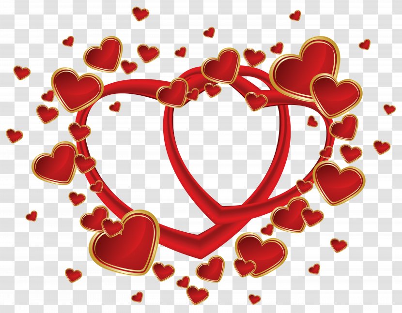 Valentine's Day Heart Clip Art - Valentine S - Thank You For Red Transparent PNG
