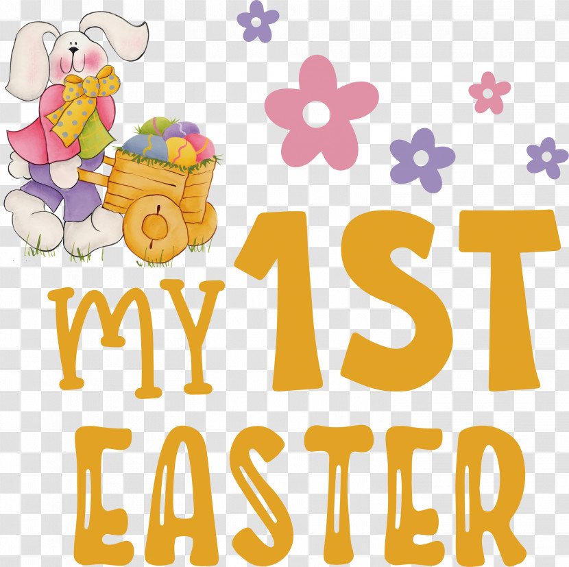 Happy Easter Day My 1st Easter Transparent PNG