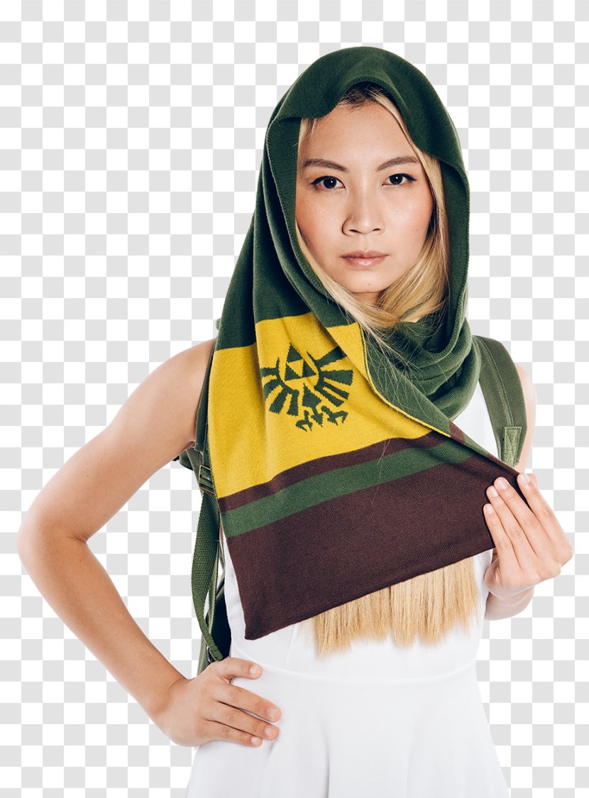 Hyrule Warriors Scarf Triforce Robe Clothing - Knitting - Striped Transparent PNG