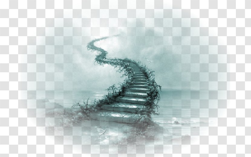 Stairway To Heaven Painting Artist - Artwork Transparent PNG