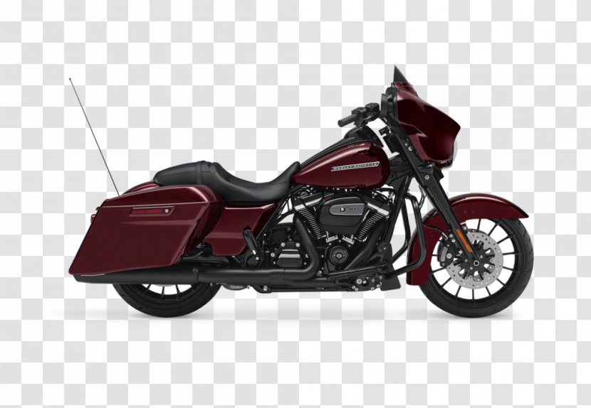 Harley-Davidson Street Glide Electra Motorcycle - Motor Vehicle Transparent PNG