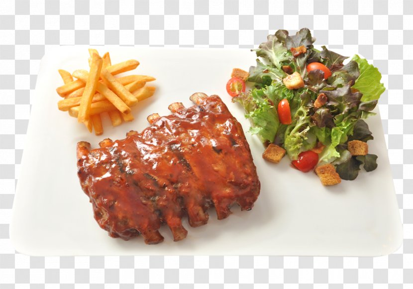 Sirloin Steak Spare Ribs Beefsteak Rib Eye - Sausage - Bbq Pork Sliders Recipe Transparent PNG