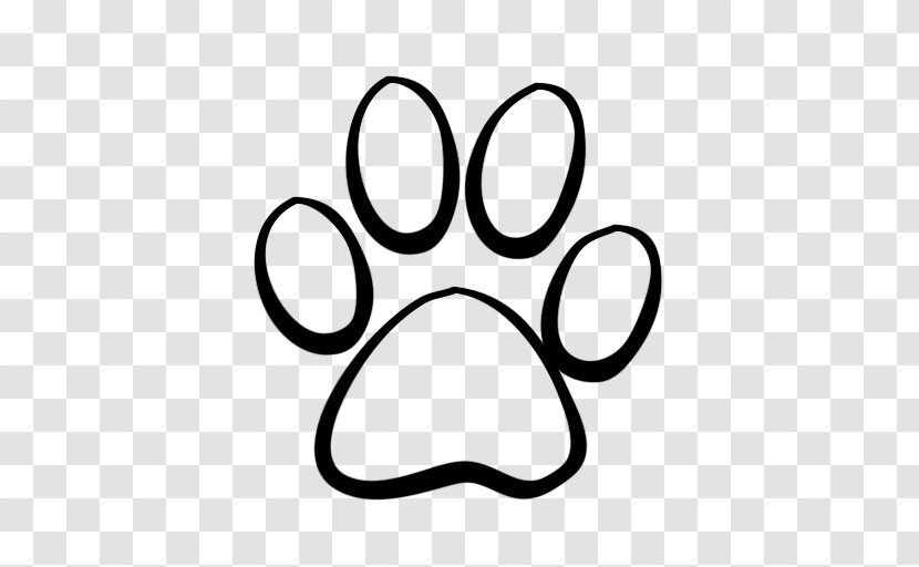 Cat Dog Paw Clip Art - Monochrome Photography Transparent PNG