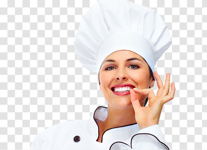 Chef's Uniform Food Menu - Woman - Chef Transparent PNG