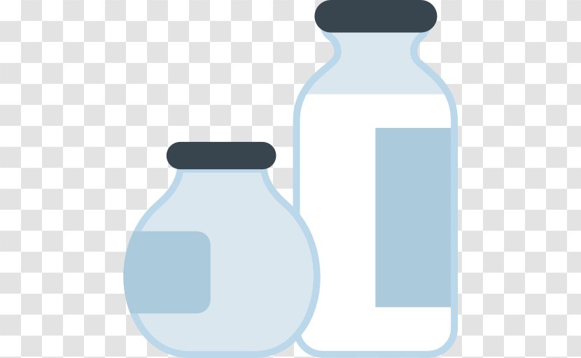 Plastic Bottle Glass - Two Bottles Transparent PNG
