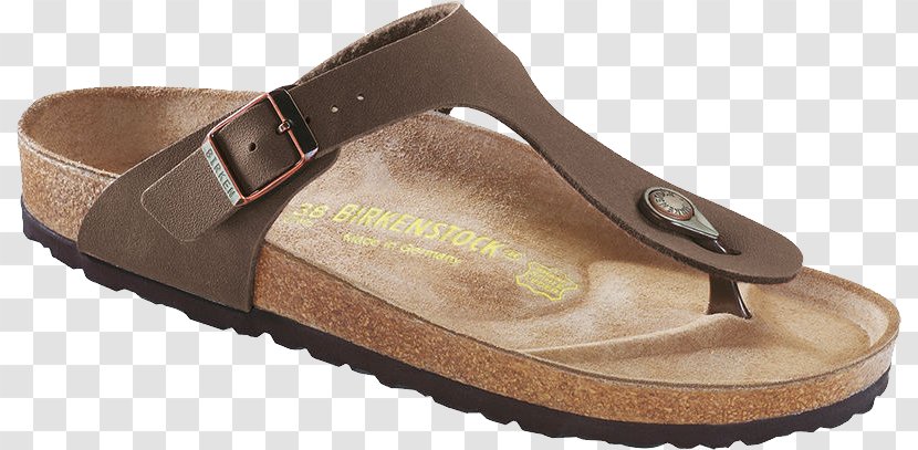 Birkenstock Sandal Shoe Flip-flops Leather - Footwear Transparent PNG