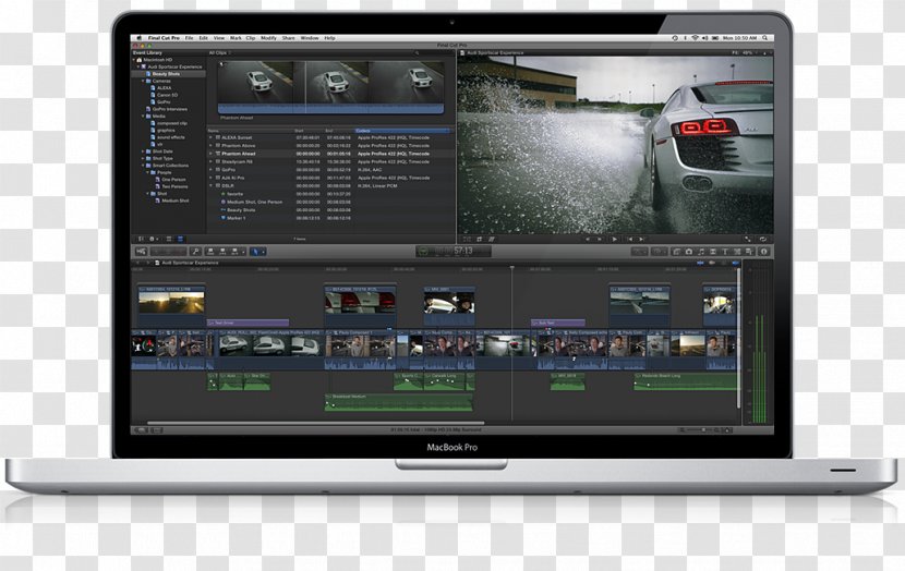 Final Cut Pro X Studio Apple Video Editing - Multimedia Transparent PNG