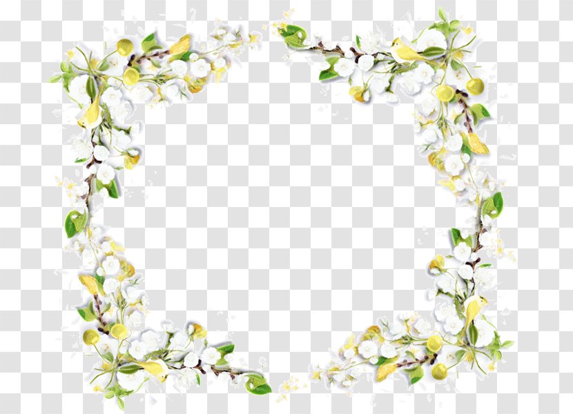 Floral Flower Background - Design - Plant Lei Transparent PNG