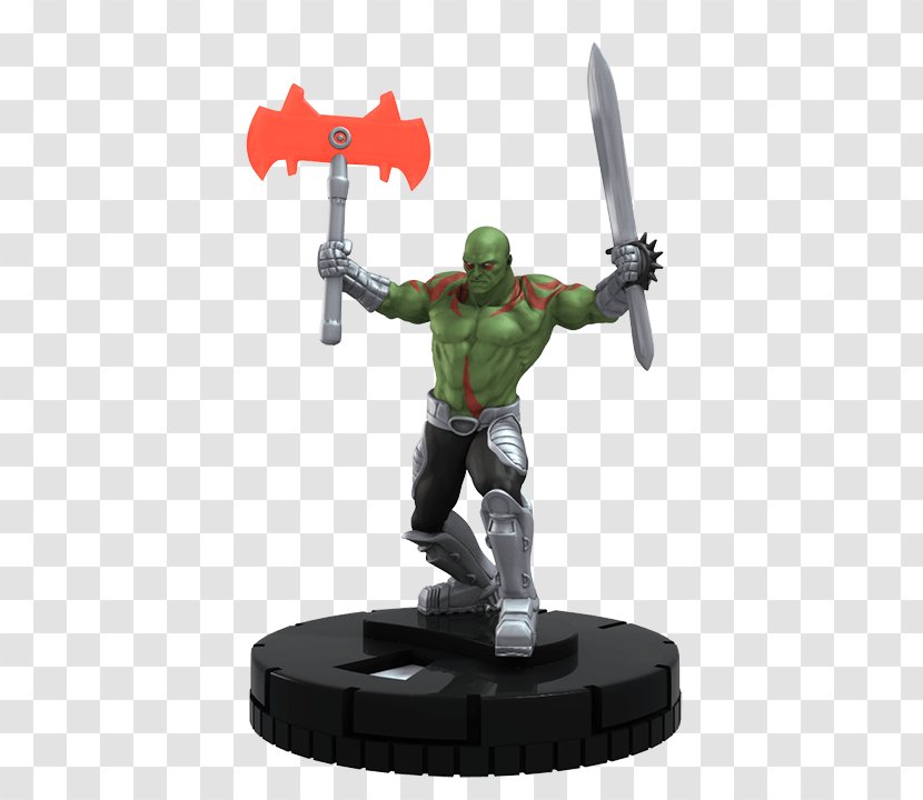 HeroClix Drax The Destroyer Groot Rocket Raccoon Star-Lord Transparent PNG