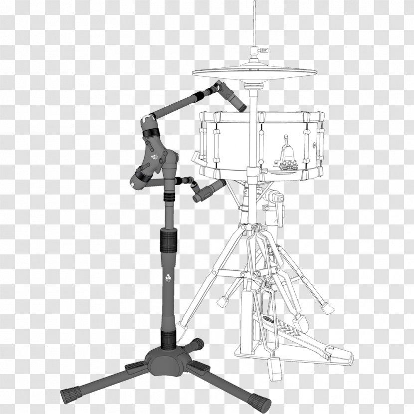 Microphone Stands Snare Drums Transparent PNG