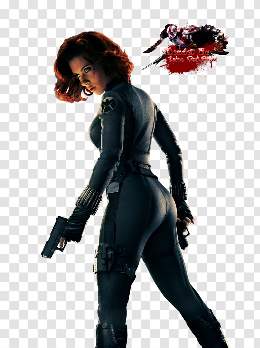 Black Widow Marvel Avengers Assemble Iron Man Scarlett Johansson - Flower Transparent PNG