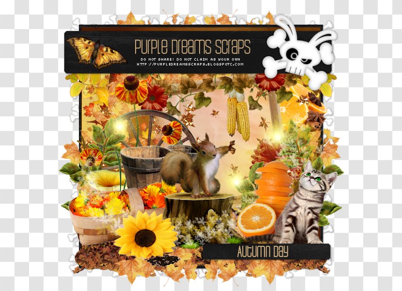 Autumn Floristry Food Gift Baskets Flower Color - Basket - Mid Day Transparent PNG