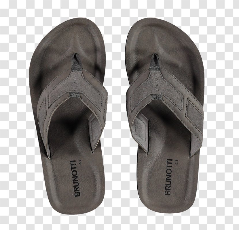 Flip-flops Sandal Shoe Swimsuit Leather - Male Tide Transparent PNG