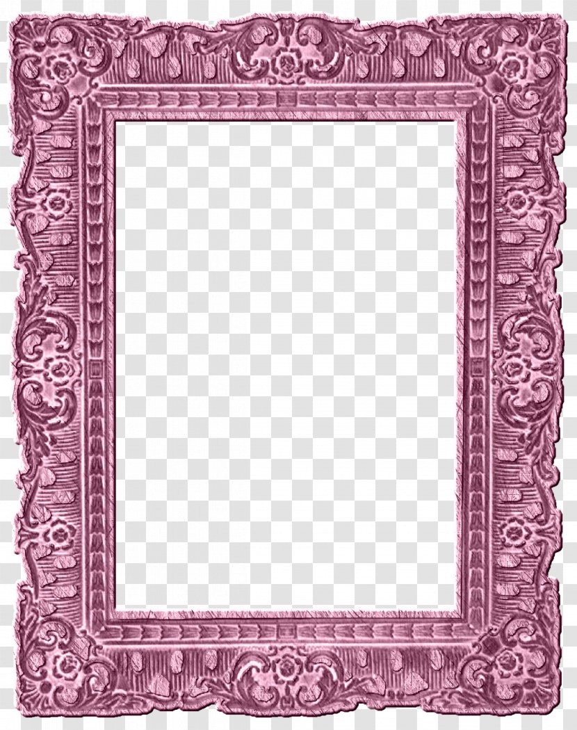 Picture Frames Baroque Text Pattern - Flower - Golden Glare Background Decoration Transparent PNG