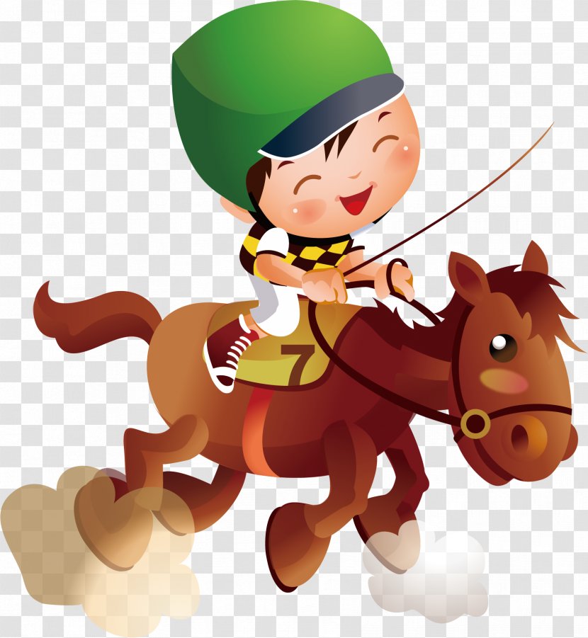Horse Equestrianism Illustration - Art - Crazy Youth Activities Transparent PNG