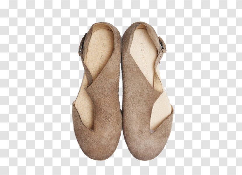 Slipper Flip-flops Shoe - Flip Flops - Simple Hemp High Heels Transparent PNG
