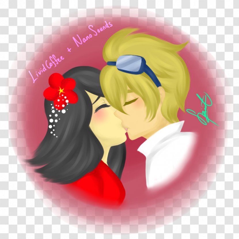 The Yogscast Kiss Drawing Fan Art Fiction - Flower Transparent PNG