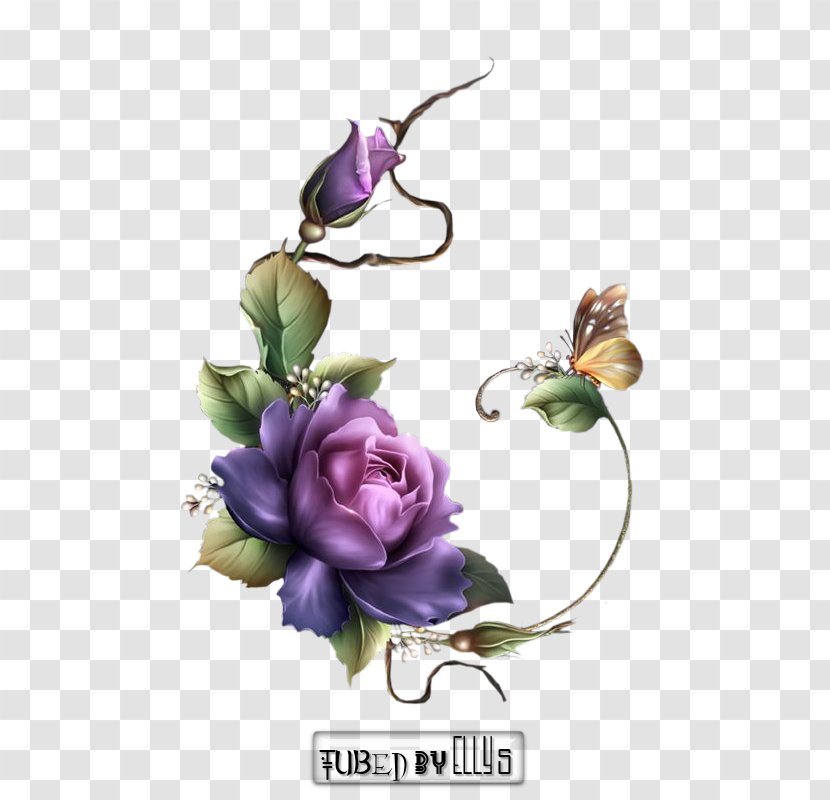 Rose Flower Drawing Floral Design - Wreath Transparent PNG