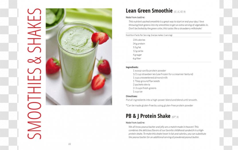 Juice Smoothie Health Shake Milkshake Green Tea - Gr%c3%bcner Transparent PNG