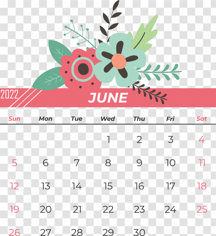 Flower Line Calendar Font Fruit Transparent PNG
