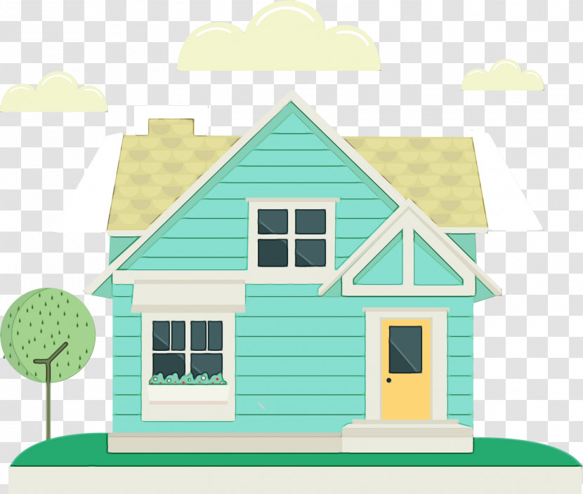House Home Property Real Estate Roof Transparent PNG