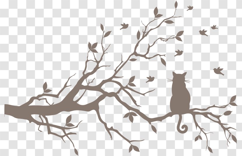 Lovebird Wall Decal Cat - Wildlife - Bird Transparent PNG