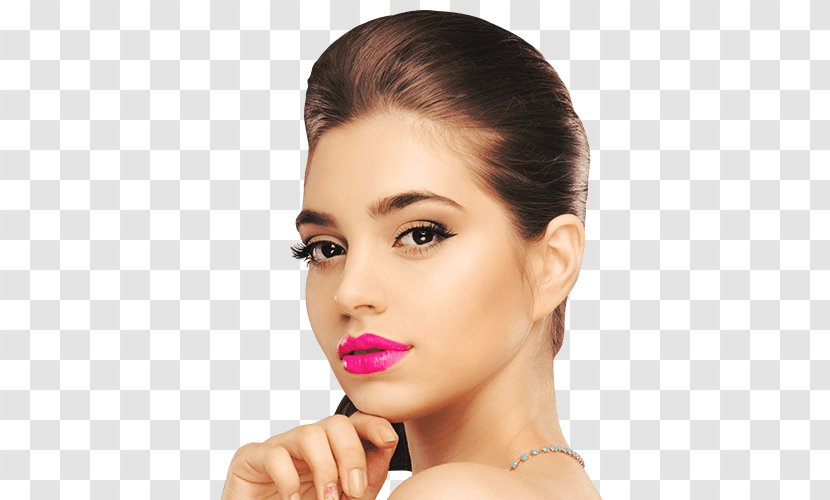 Eyelash Extensions Cosmetics Hair Coloring Lipstick - Long Transparent PNG