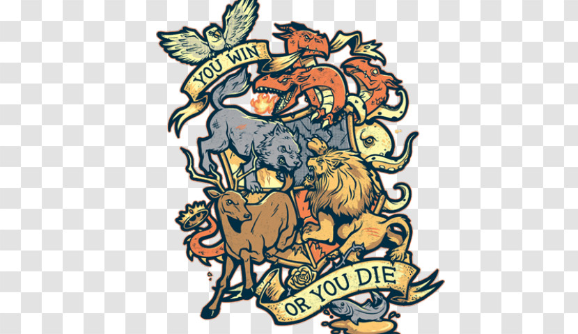 Crest Bovine Animal Figure Symbol Logo Transparent PNG