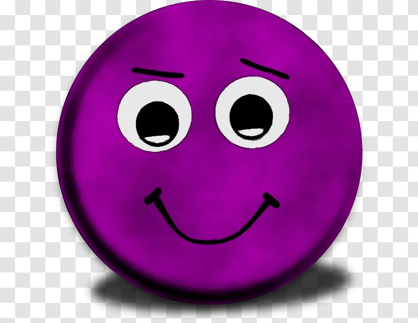 Emoticon - Purple - Material Property Cartoon Transparent PNG