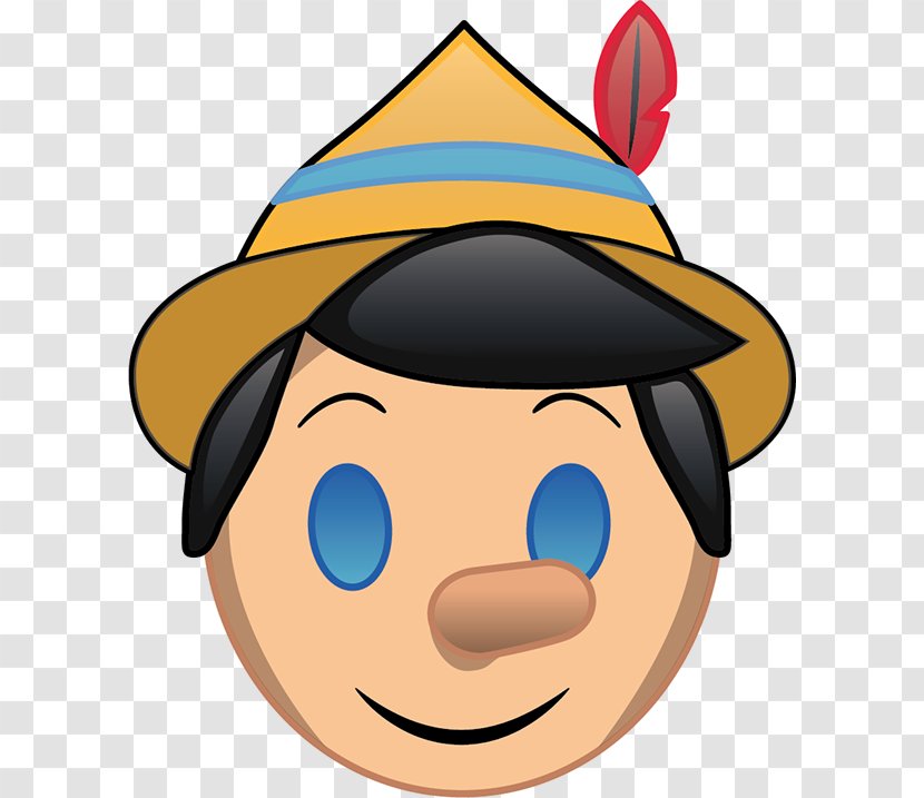 Emoji Pinocchio Emoticon Smiley The Walt Disney Company Transparent PNG