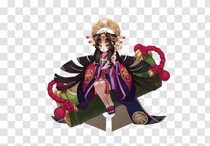 The Tale Of Bamboo Cutter Onmyoji Kaguya Ōtsutsuki Yuki Onna Shikigami - Silhouette - Heart Transparent PNG