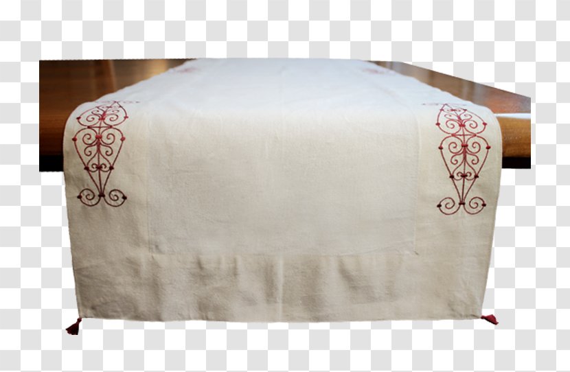 Tablecloth Cloth Napkins Furniture Embroidery - Plate - Table Transparent PNG