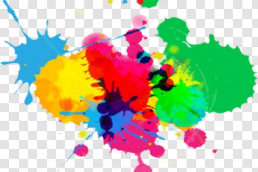 Color Splash Clip Art - Cmyk Model - Printing Transparent PNG