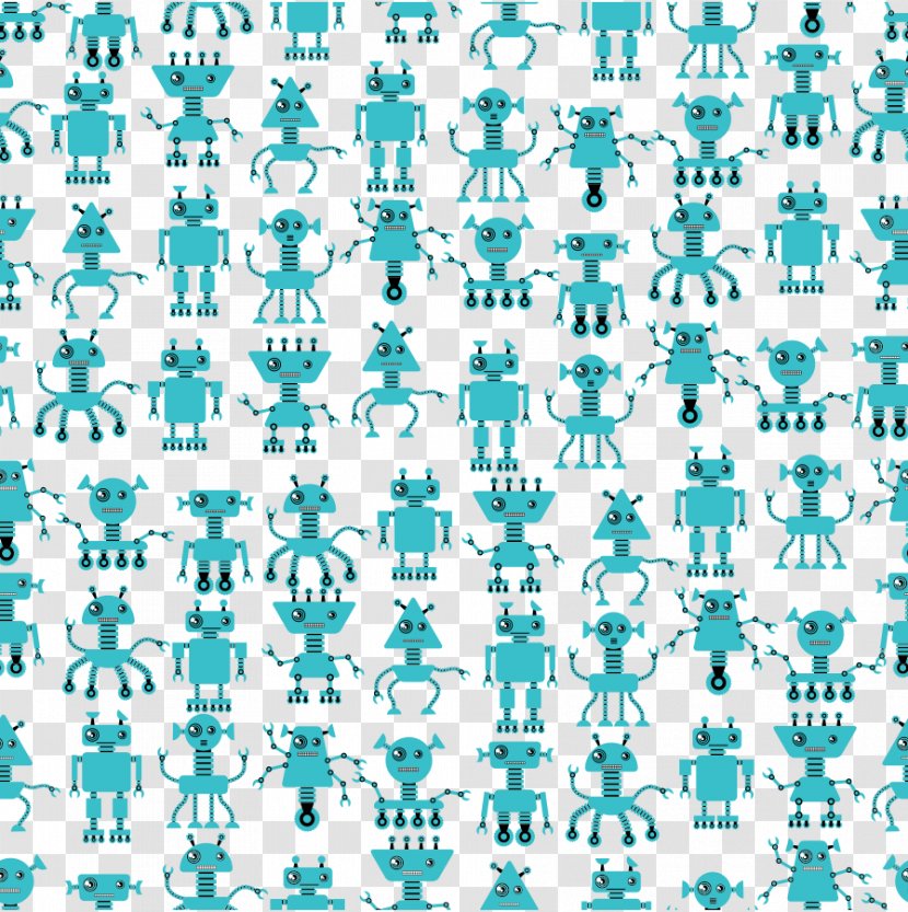 Blue Robot Wallpaper - Image Resolution - Background Transparent PNG