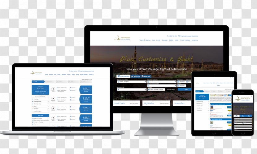 Responsive Web Design Development Graphic - Hajj Umrah Logo Transparent PNG