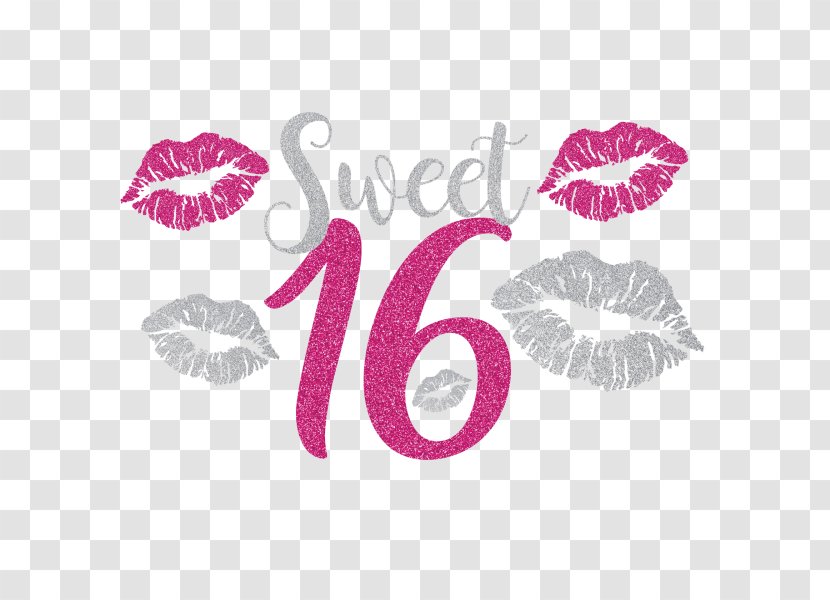Sweet Sixteen Birthday Party Image - Cake Transparent PNG
