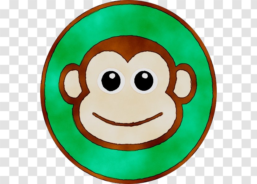 Clip Art Monkey Drawing Macaque - Fictional Character - Tableware Transparent PNG