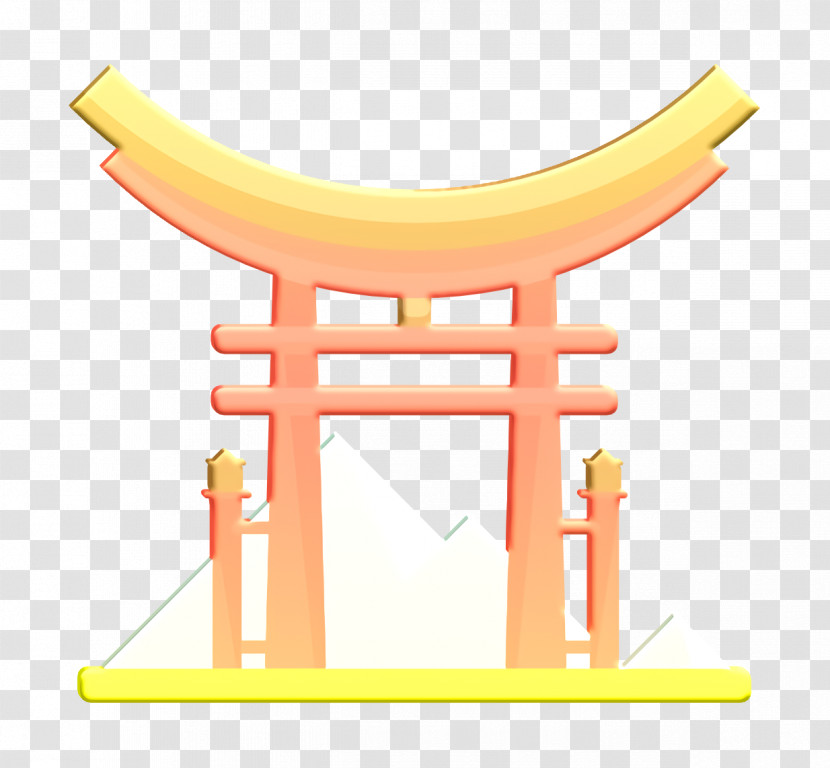 Landmarks Icon Japan Icon Torii Gate Icon Transparent PNG