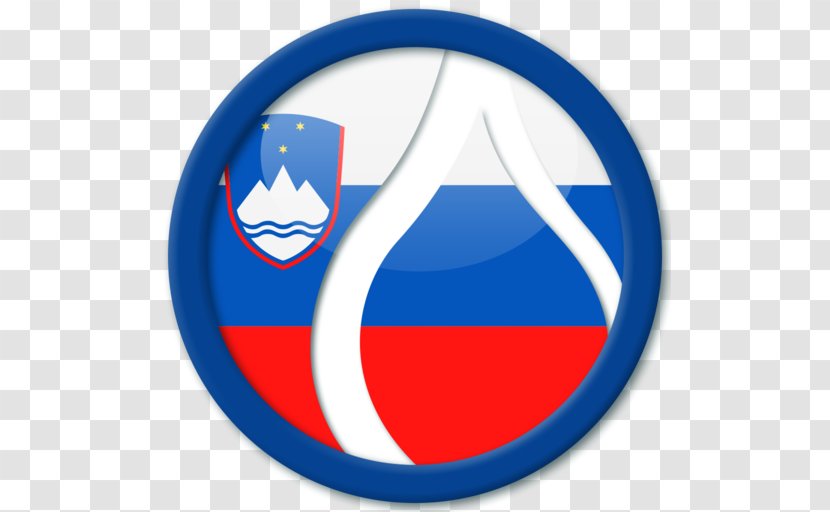 Flag Of Slovenia Logo Circle Font - Area Transparent PNG