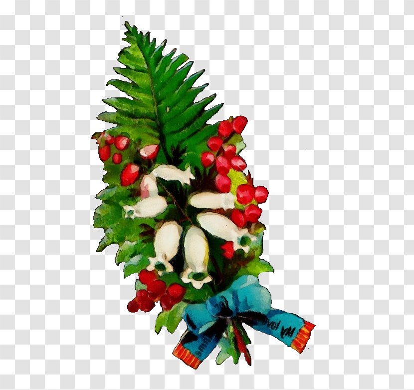 Christmas Ornament - Decoration - Cut Flowers Artificial Flower Transparent PNG