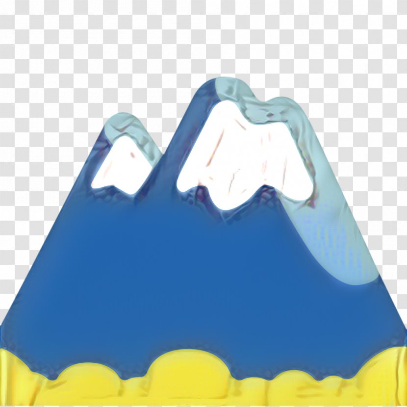 Cake Cartoon - Cobalt Blue - Yellow Transparent PNG