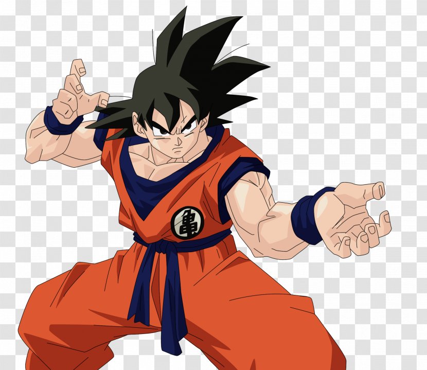 Goku Dragon Ball Rendering - Watercolor - Transparent Picture Transparent PNG