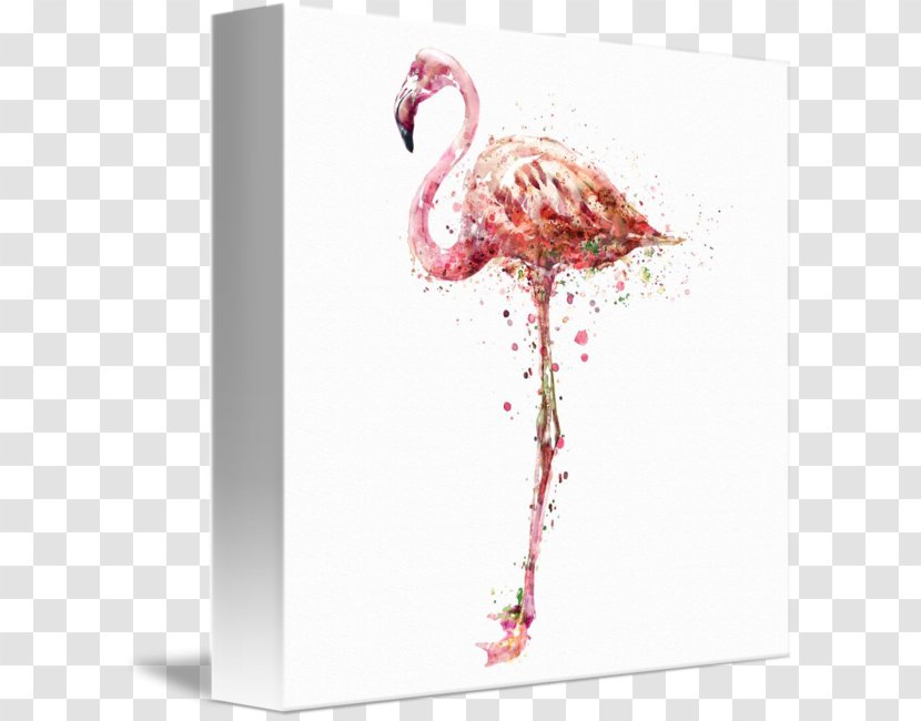 Watercolor Painting Artist Poster - Flamingo Transparent PNG