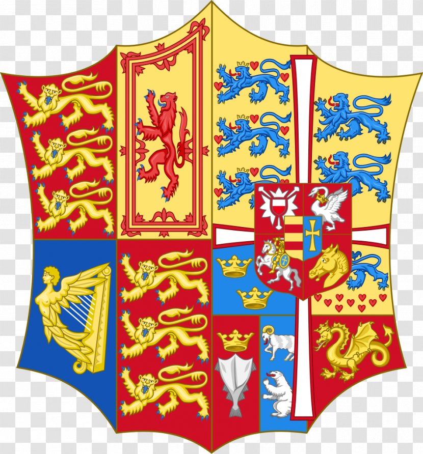 Royal Coat Of Arms The United Kingdom House Windsor Queen Consort British Family - Art Transparent PNG