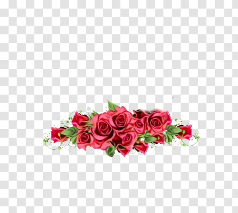 Red Watercolor Flowers - Petal - Geranium Flower Arranging Transparent PNG