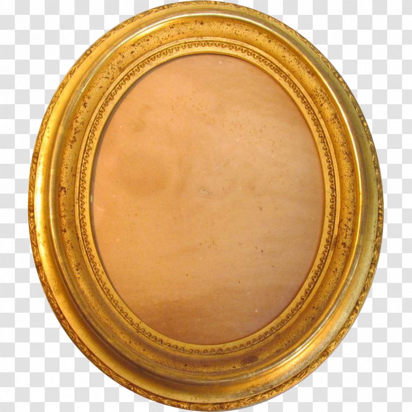 Victorian Era Ruby Lane Picture Frames Oval Transparent PNG