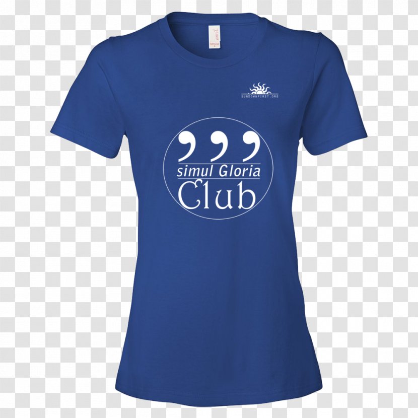 T-shirt Hoodie Clothing Top - Blue Transparent PNG