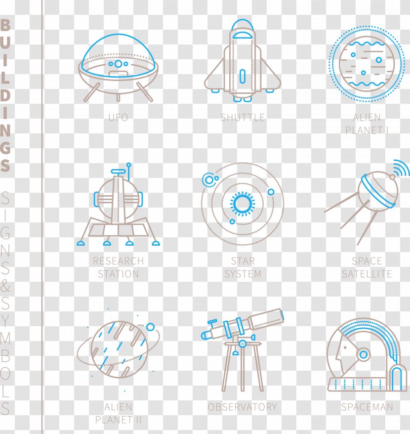 Line Graphic Design Point Angle - Diagram - Binoculars Icon Transparent PNG