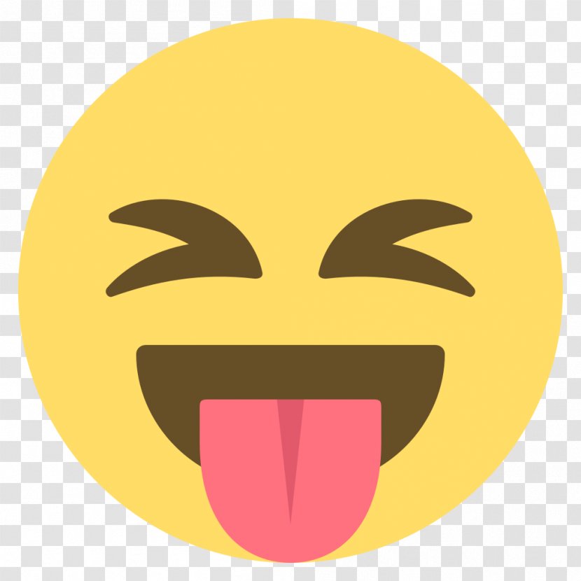 T-shirt Emoji Smiley Emoticon Tongue - Sms Transparent PNG